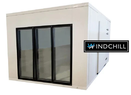 3 Doors with Frame 24"x79" Glass Door Sets for Walk-In Cooler & Freezer WC-WALK4DF