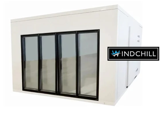 4 Doors with Frame 30"x79" Glass Door Sets for Walk-In Cooler & Freezer WC4-30x79