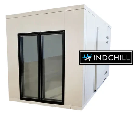 2 Doors with Frame 30"x79" Glass Door Sets for Walk-In Cooler & Freezer WC2-30x79