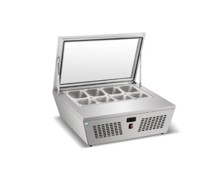 Clearance New 32" Countertop Gelato Display Case Cold Zone With 67 L Capacity CZ-DW-67-CL