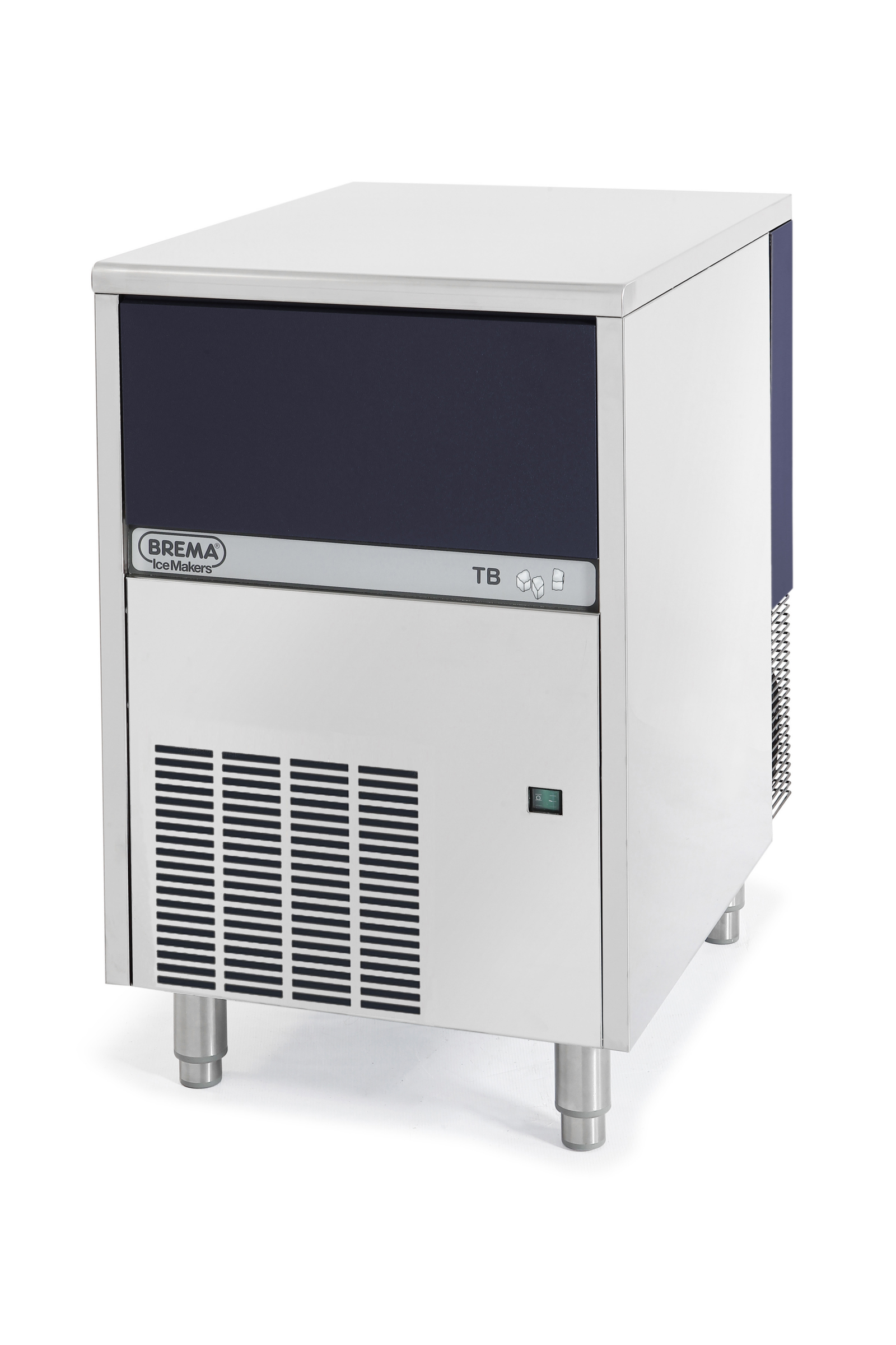 Commercial Pebble Ice Machine Undercounter with Integrated Bin – 216 lb/Day TB852A-HC