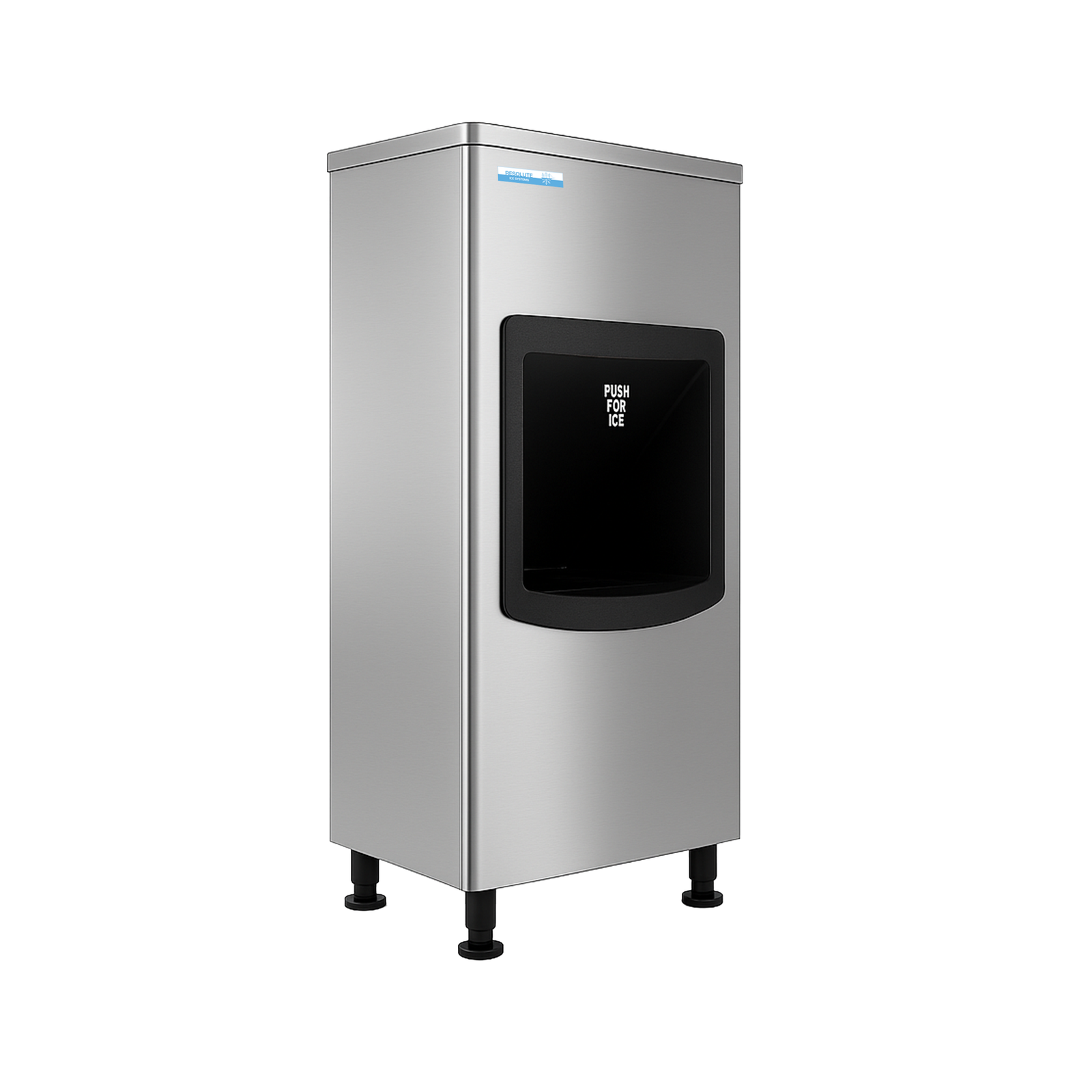 130 lb No-Touch Commercial Ice Storage & Dispensing System IDB130