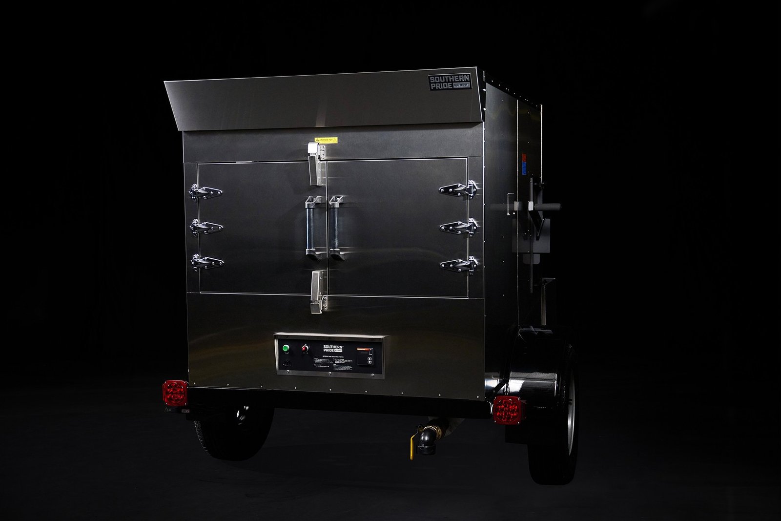 Southern Pride Mobile Rail Trailer SPK-500 For A Rotisserie Smoker