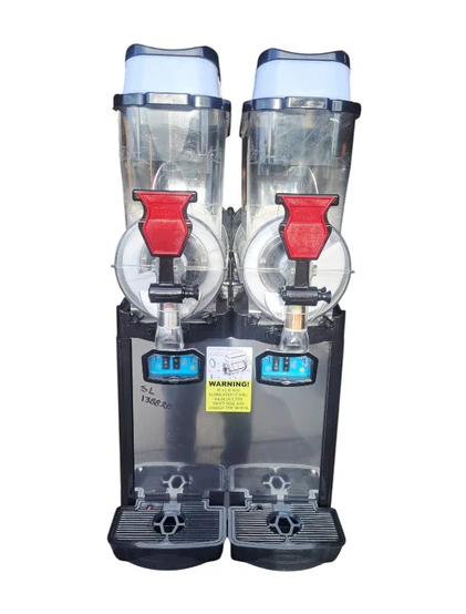 Two Tank Slush Machine – Commercial Frozen Drink & Slushie Maker Restored Like New Cofrimell OASIS-2-10