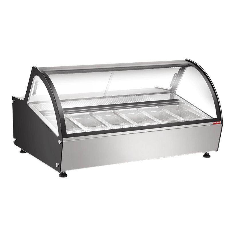 46″ Countertop Gelato Display Case New Air NCGD-46-S