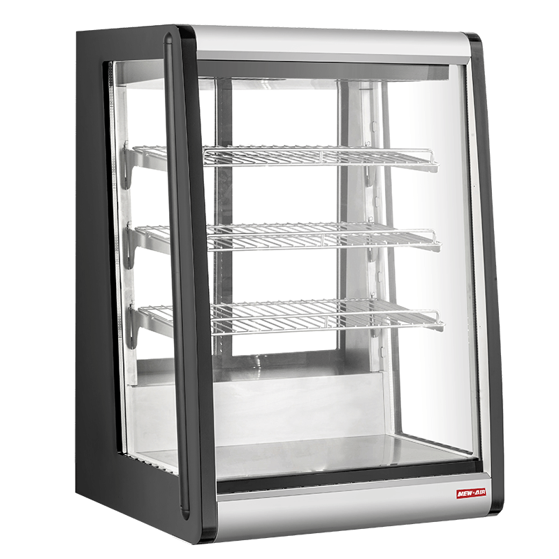24″ Heated Countertop Display Case New Air NCD-24-HT