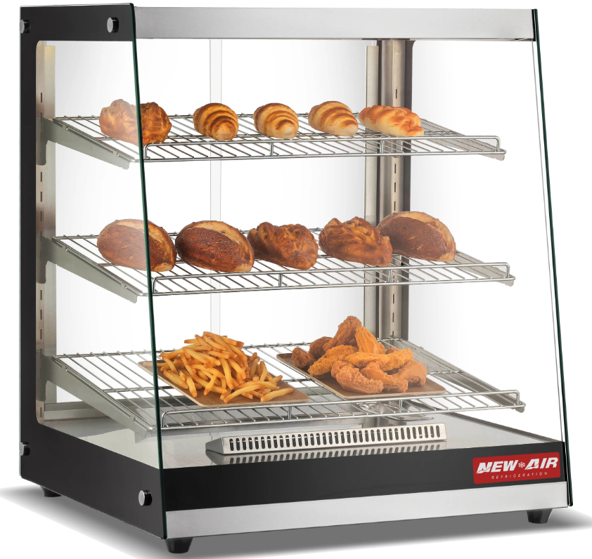30" Heated Countertop Display Case New Air NCHD-30-35SQ