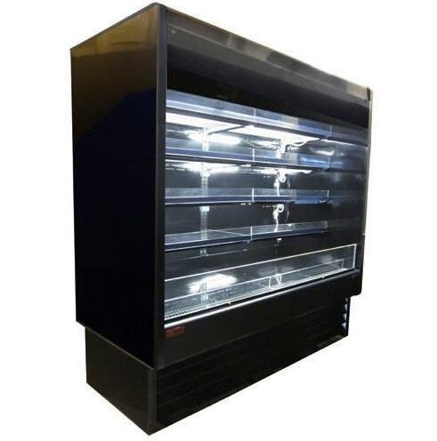 39"W x 78.5"H x 30"D Howard McCray Open Dairy Display SC-OD35E-3-LED