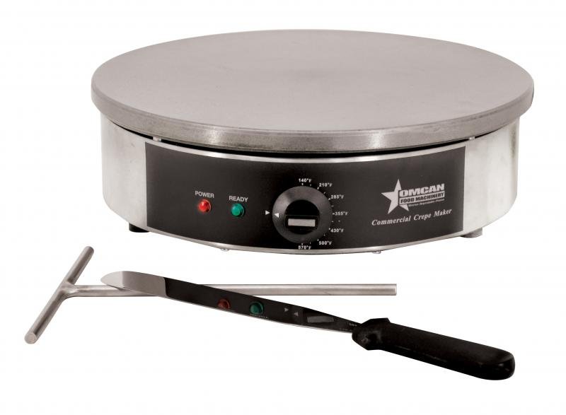 Round Crepe Electric Griddle 16" Commercial Countertop 27618