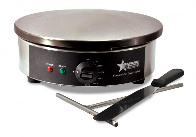 Round Crepe Electric Griddle 14" Commercial Countertop 39579