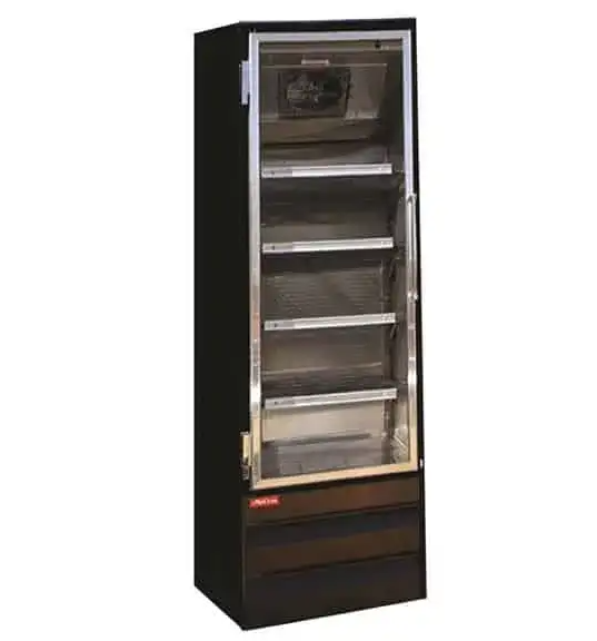 Howard McCray 19 CuFt Upright Commercial 1 Door Glass Display Freezer Made in USA - GF19BM-B-FF-LED