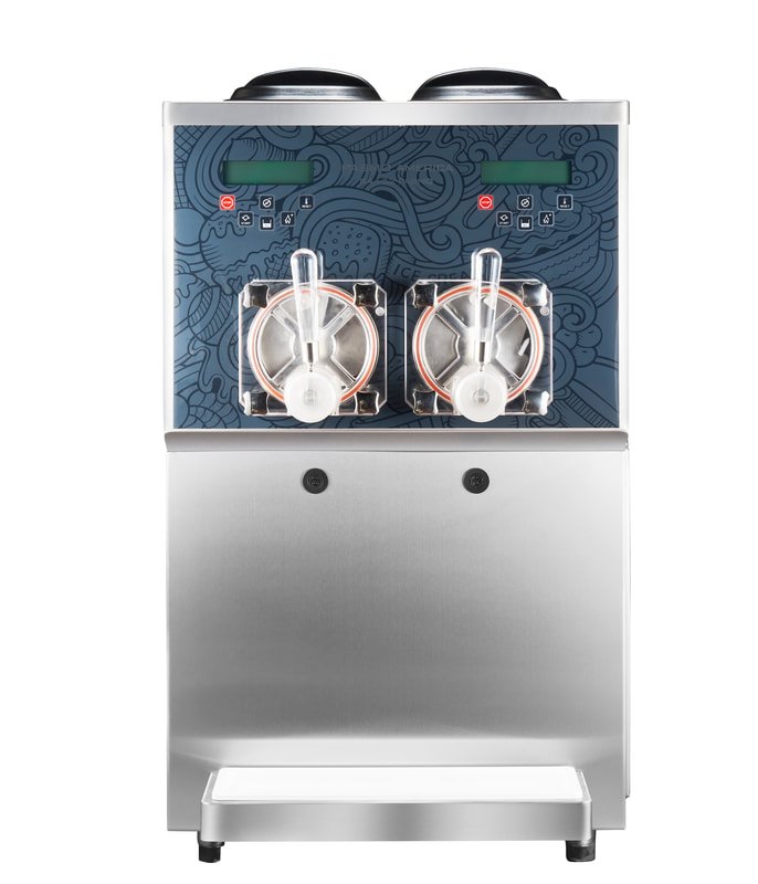 Milkshake And Slush Countertop Machine 2 Flavor