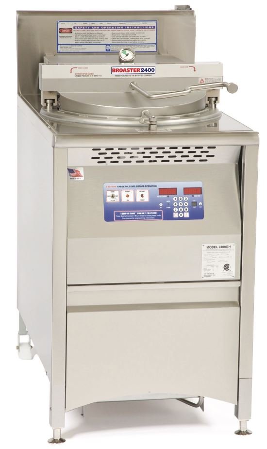 Commercial Pressure NG Fryer with Smart Touch Controller Broaster 2400