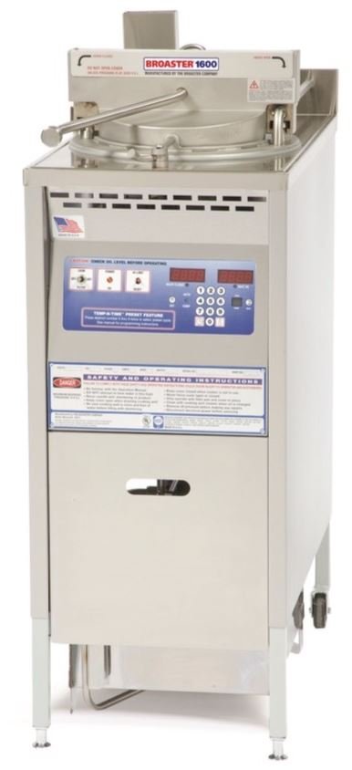 Commercial Pressure Electric Fryer with Smart Touch Controller Broaster 1600 E