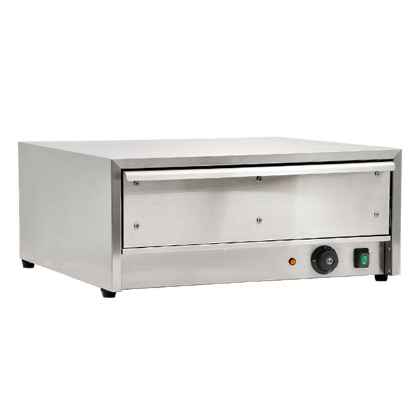 Bun Warmer, Dry Heat, 32 Standard Hot Dog Buns Capacity 450 W, 120V 43623