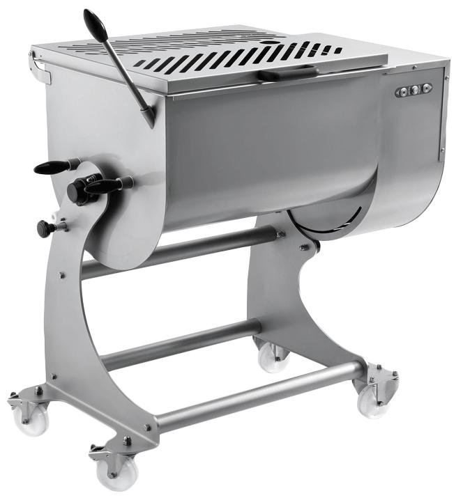 Omcan Heavy-Duty Stainless Steel Meat Mixer with 120 kg. Capacity 37451