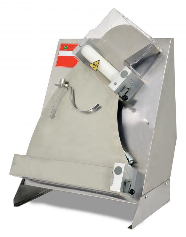 Omcan Dough Former Pizza Moulder with 15.75″ Max Roller Width and 0.5 HP Motor 13177