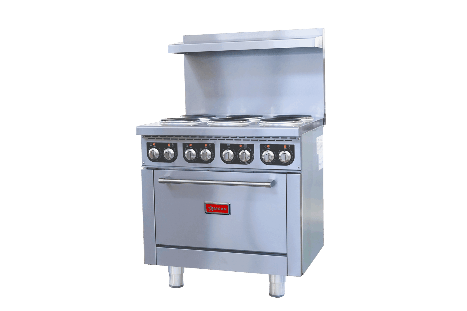 36” Commercial Electric Range with 6 Burners and Standard Oven – 208V, 17kW, 3Ph 49171