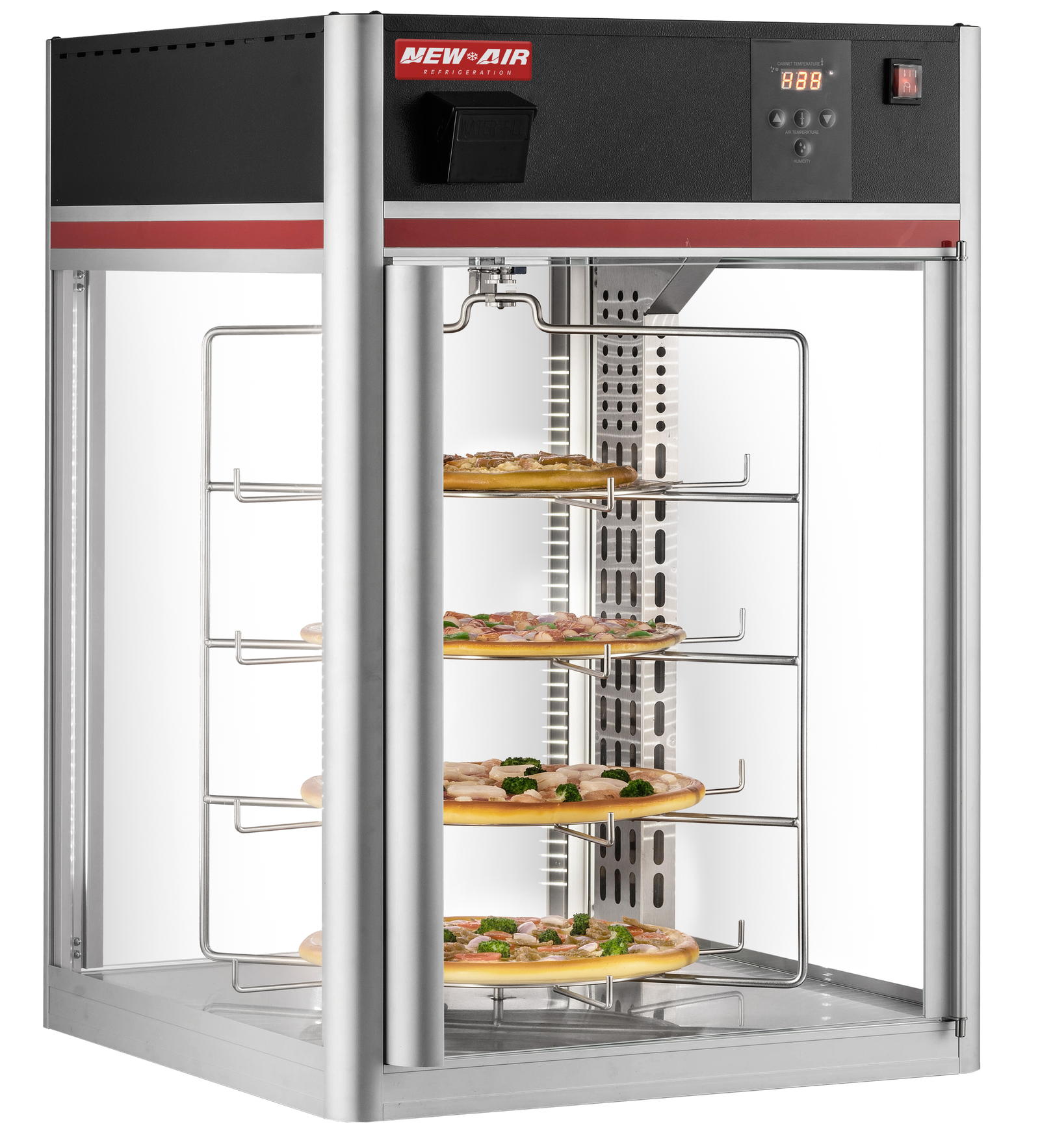 23″ Countertop Pizza Warmer Display New Air NCD-23-PHT