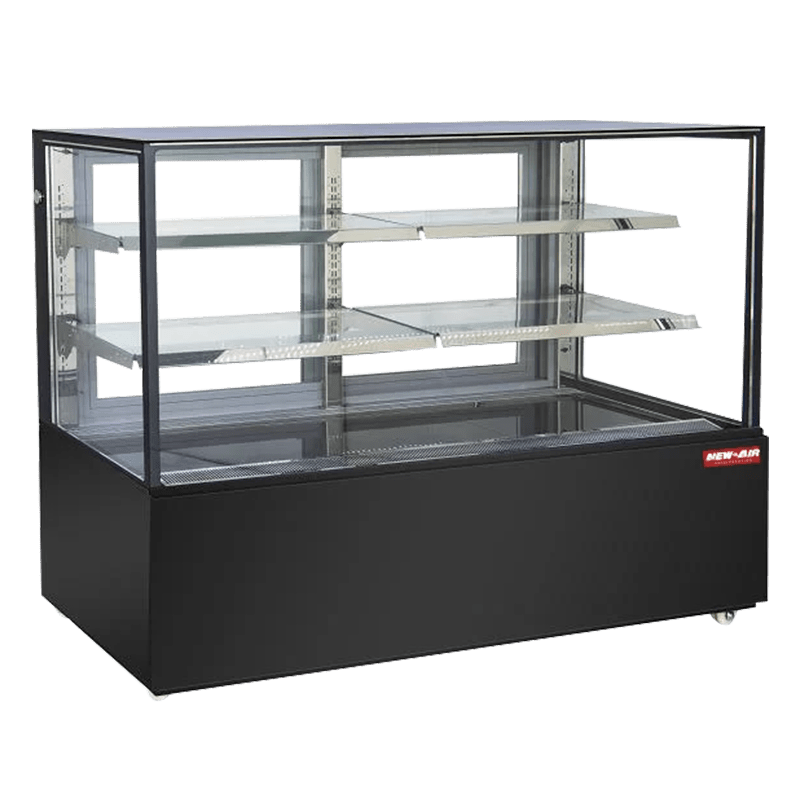 71″ Square Glass Refrigerated Display New Air NDC-71-SG