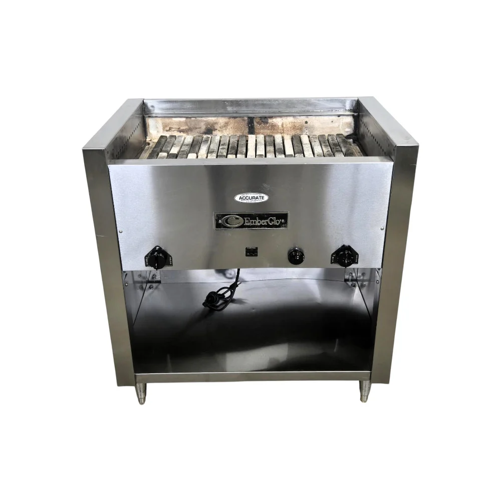 Restored Like New EmberGlo 31F Floor Model Radiant Charbroiler - 36 Inch