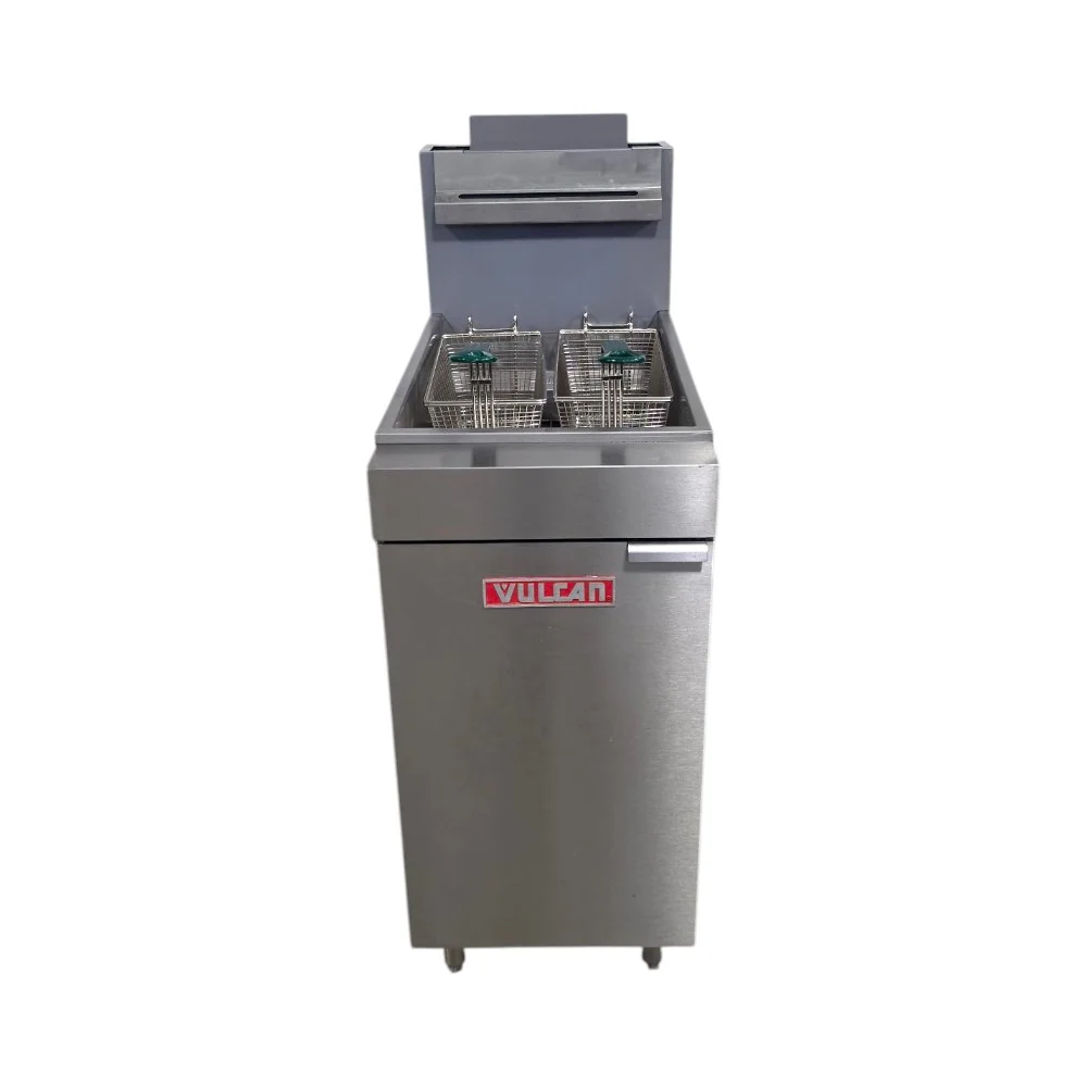Restored Like New Vulcan LG300-1 Fryer - Nat Gas