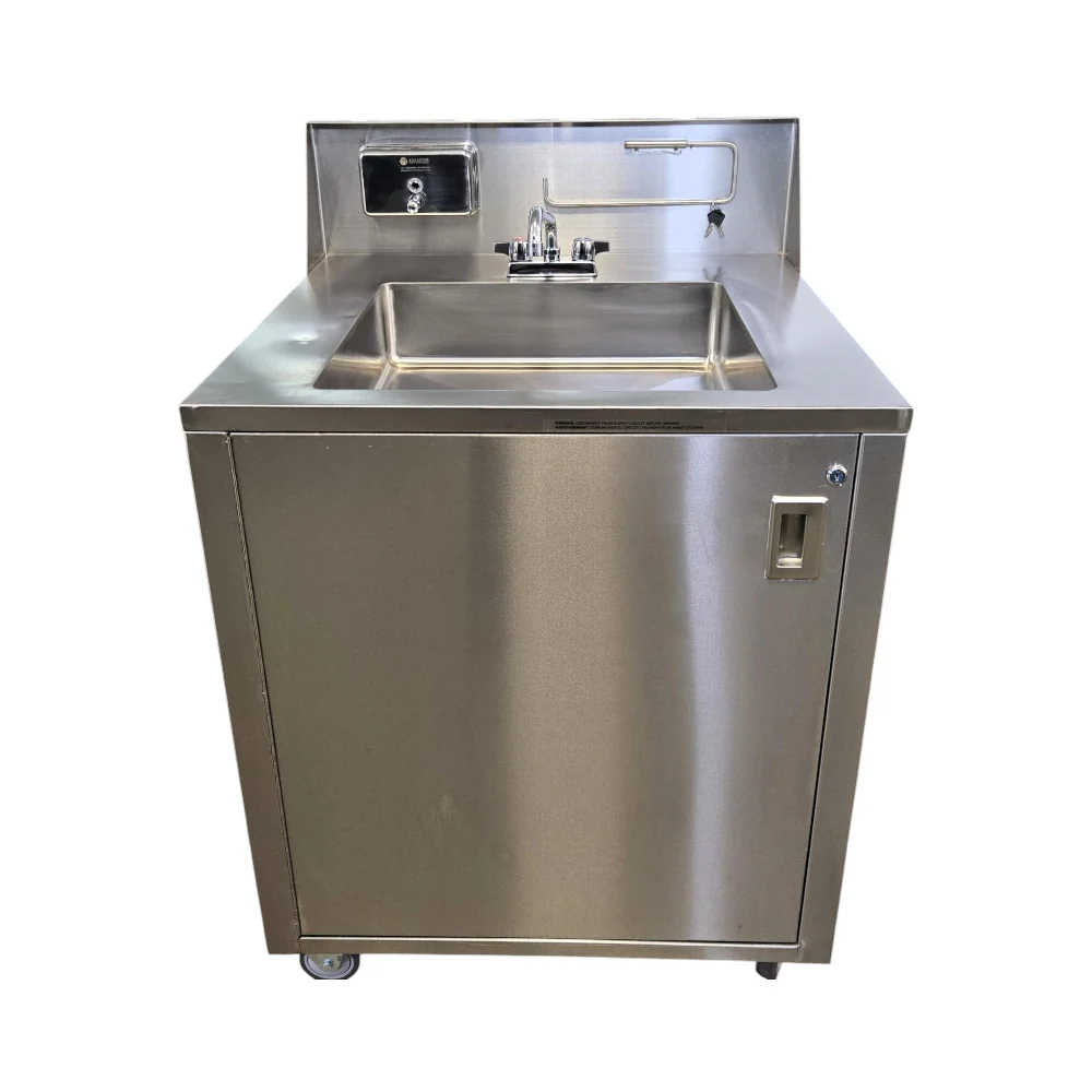 Restored Like New Ancaster AFE-SB101 One Basin Portable Sink Handwash Station