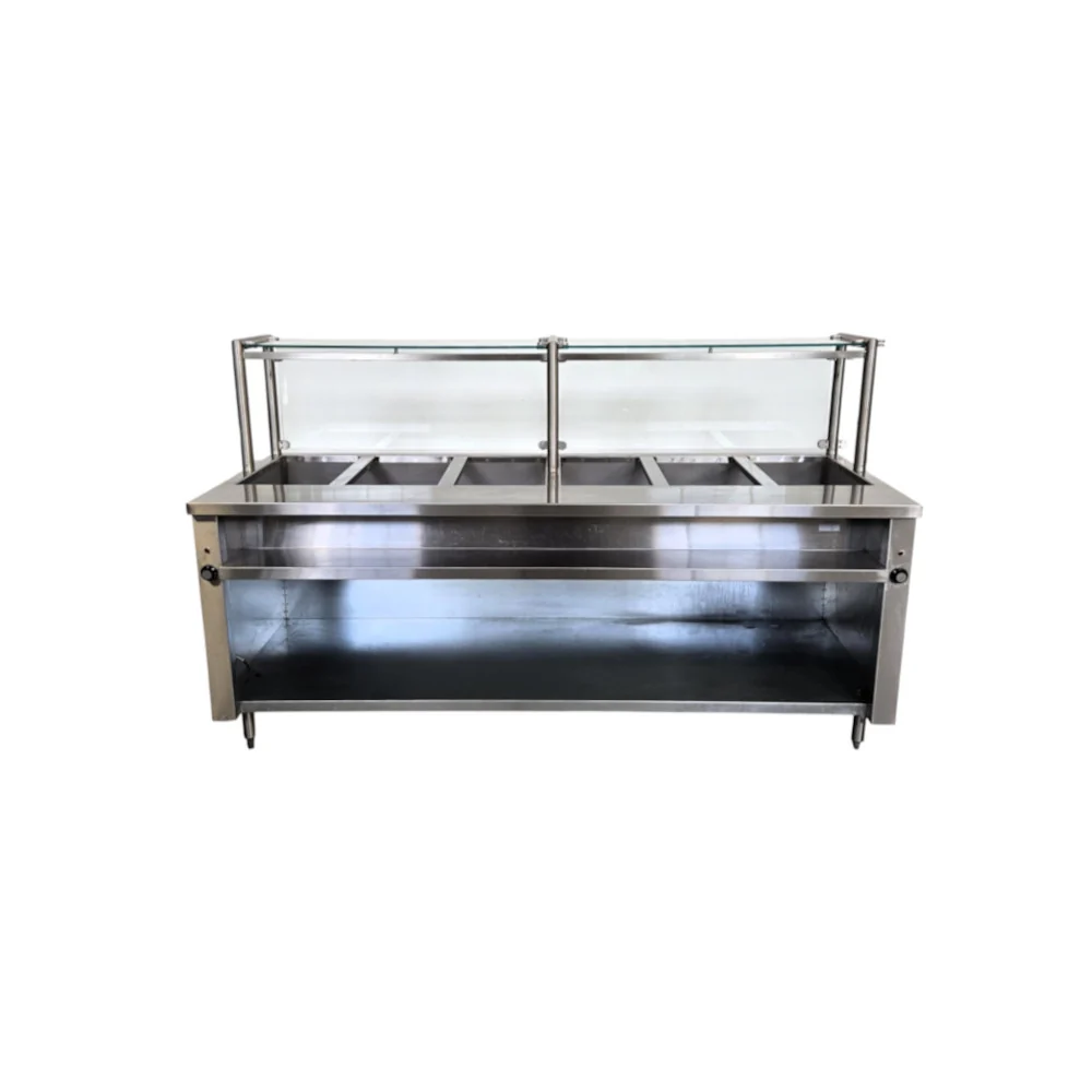 Restored Like New Emerald STM86PSE 6-Well Steam Table