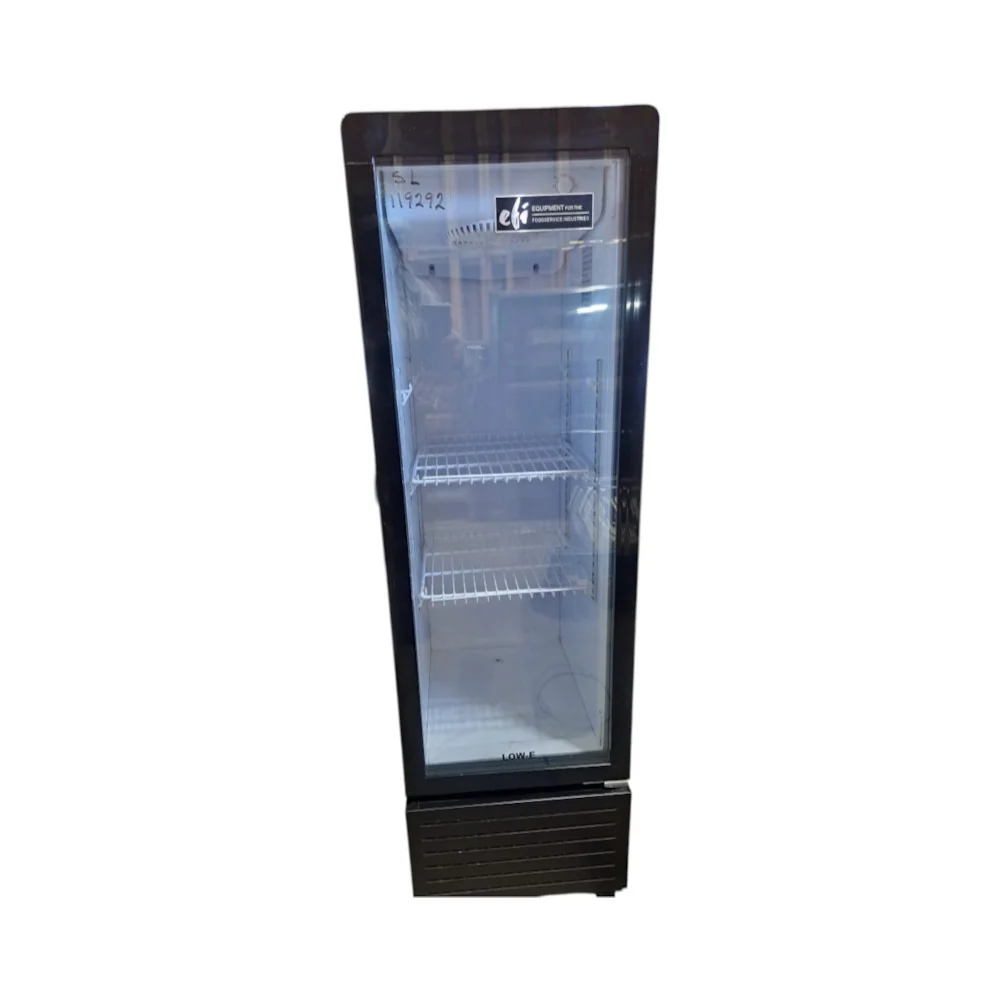 Restored Like New EFI C1-16.5GDX Refrigerated Merchandiser - 1 Glass Door - 20''
