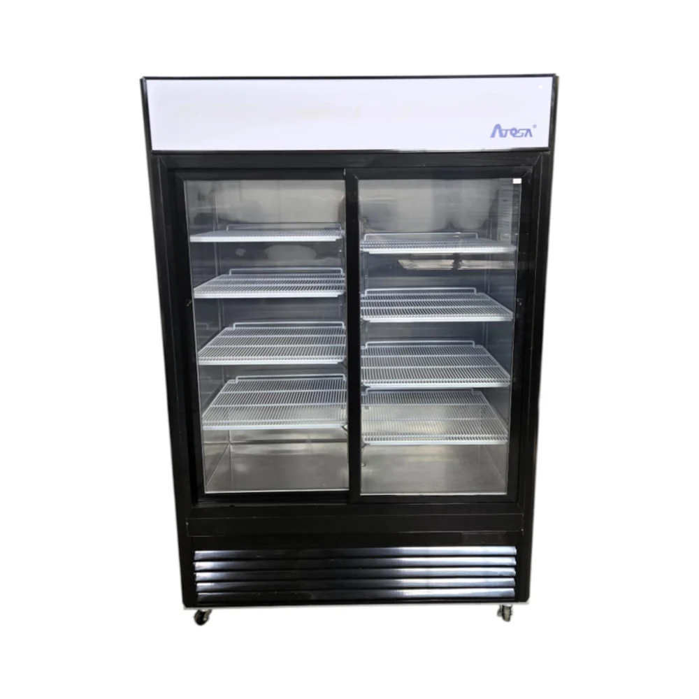 Restored Like New Atosa MCF8727GR Sliding Glass Door Merchandiser - 54 Inch