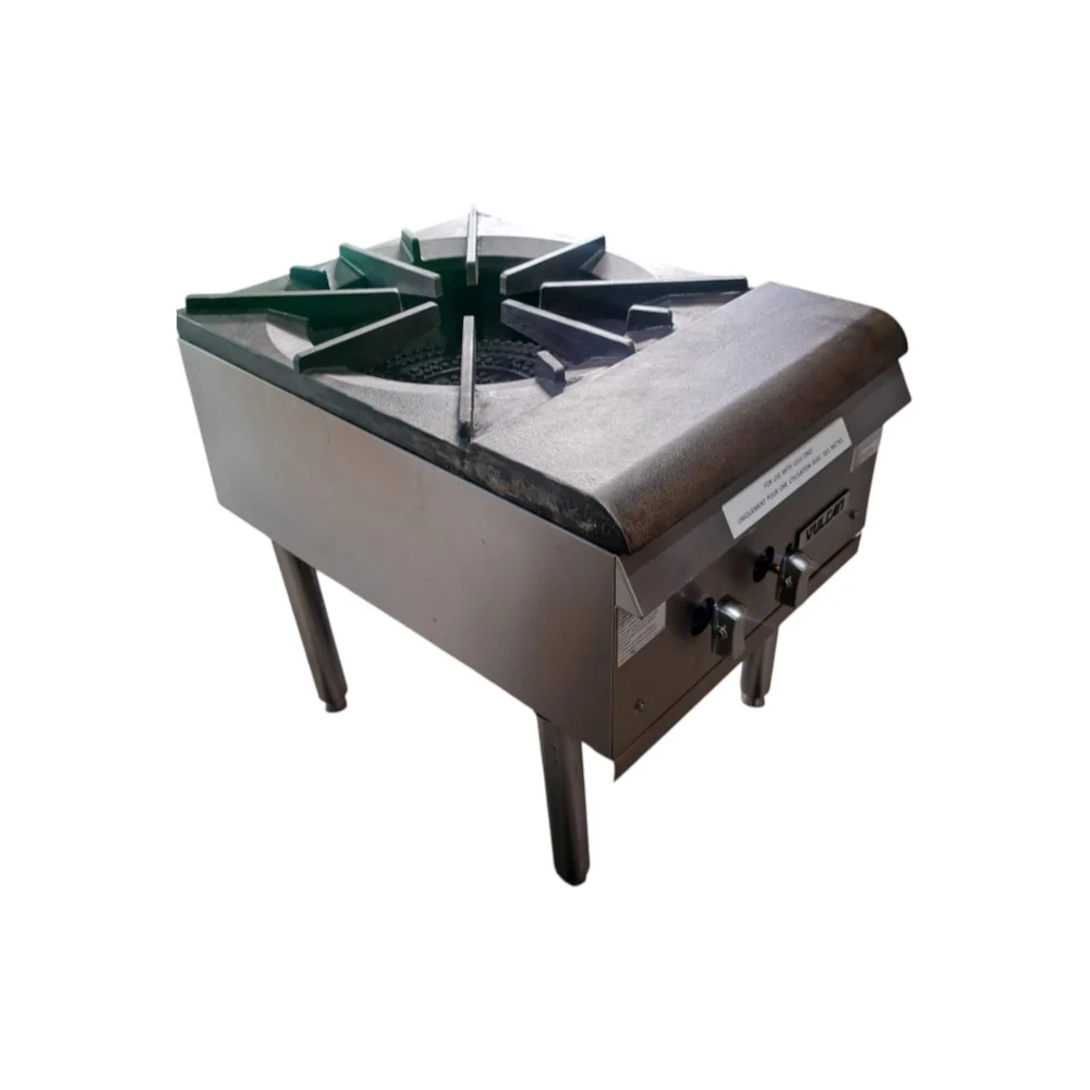 Restored Like New Vulcan VSP100-1 Stock Pot Range - Nat Gas