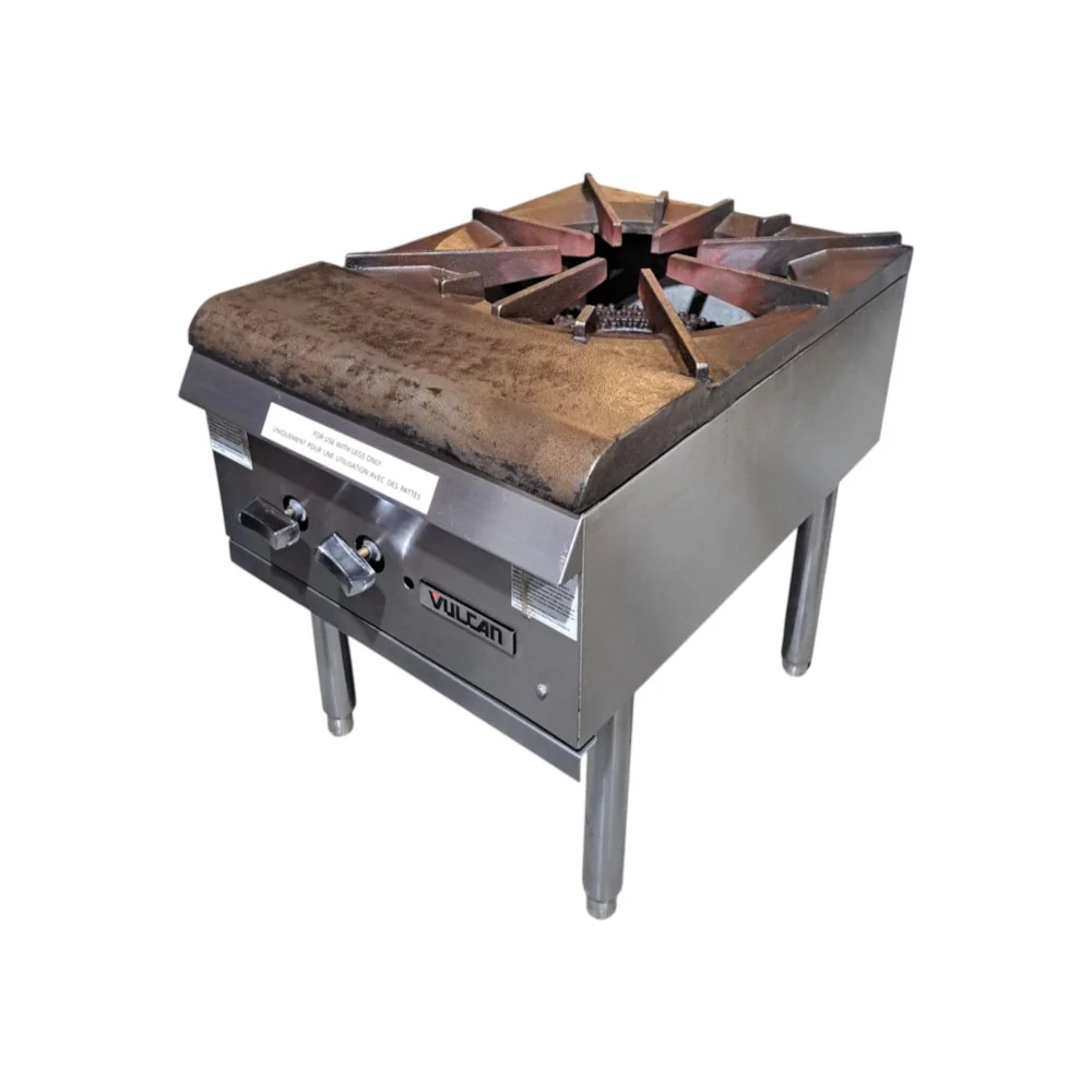 Restored Like New Vulcan VSP100-1 Stock Pot Range - Nat Gas