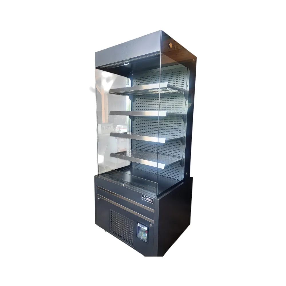 Restored Like New EFI CGOMB-4880 Merchandisers Open Glass Side 48 inch