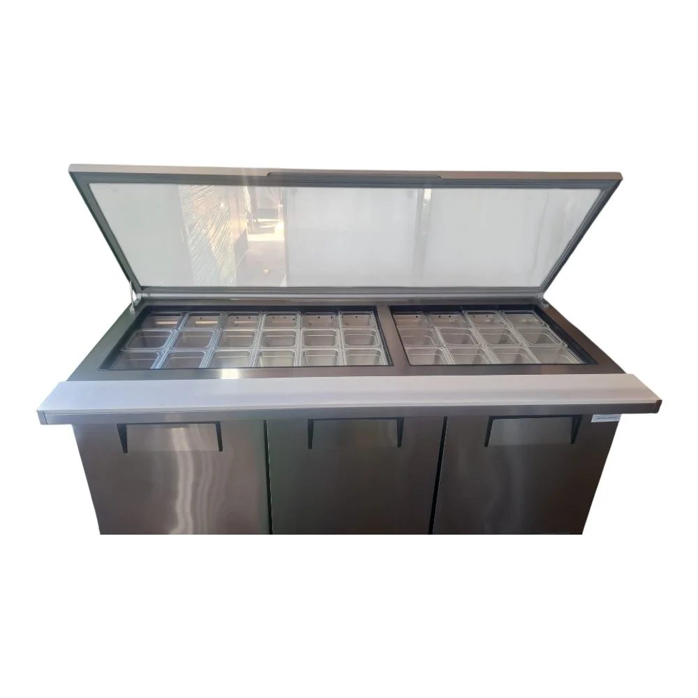 Restored Like New True TSSU-72-30M-B-ST-HC Sandwich Prep Table