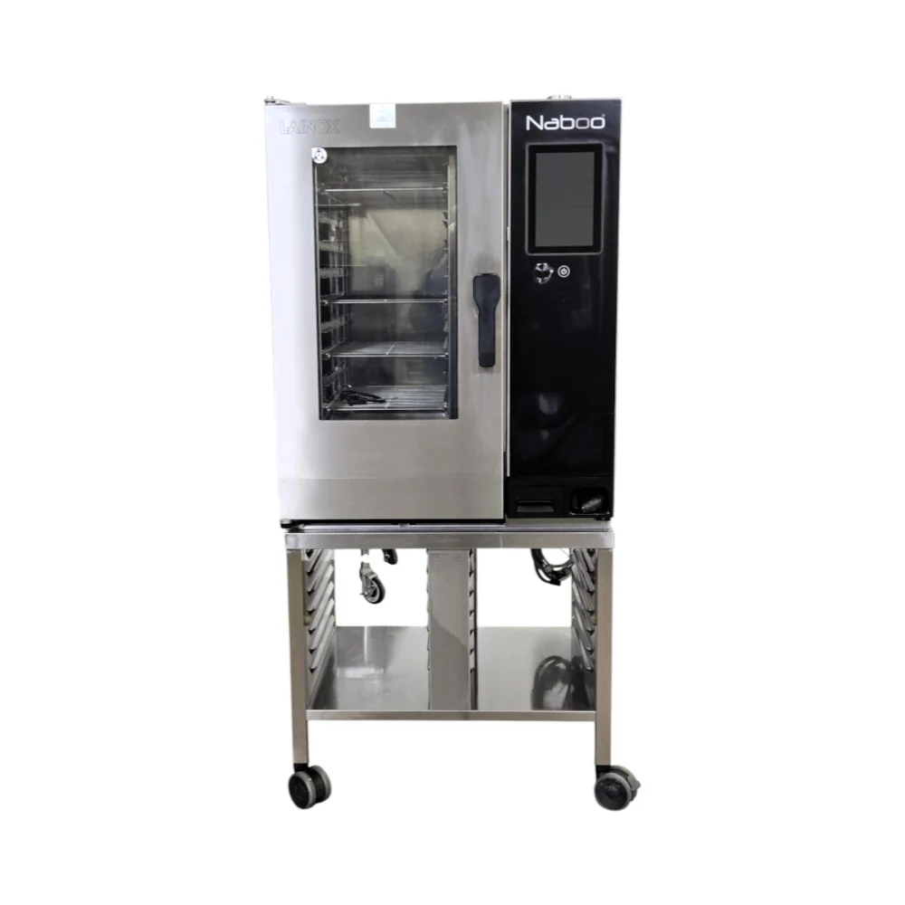 Restored Like New Lainox NAG101B Half Size Combi Oven - Nat Gas
