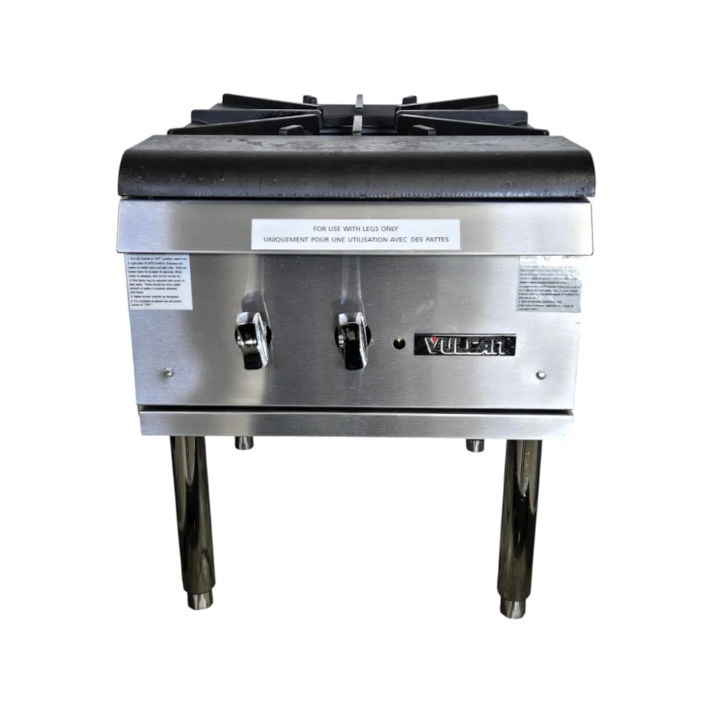 Restored Like New Vulcan VSP100-1 Stock Pot Range - Nat Gas