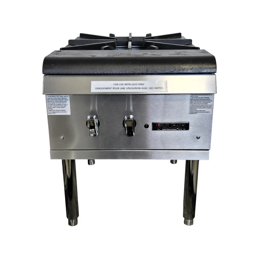 Restored Like New Vulcan VSP100-1 Stock Pot Range - Nat Gas