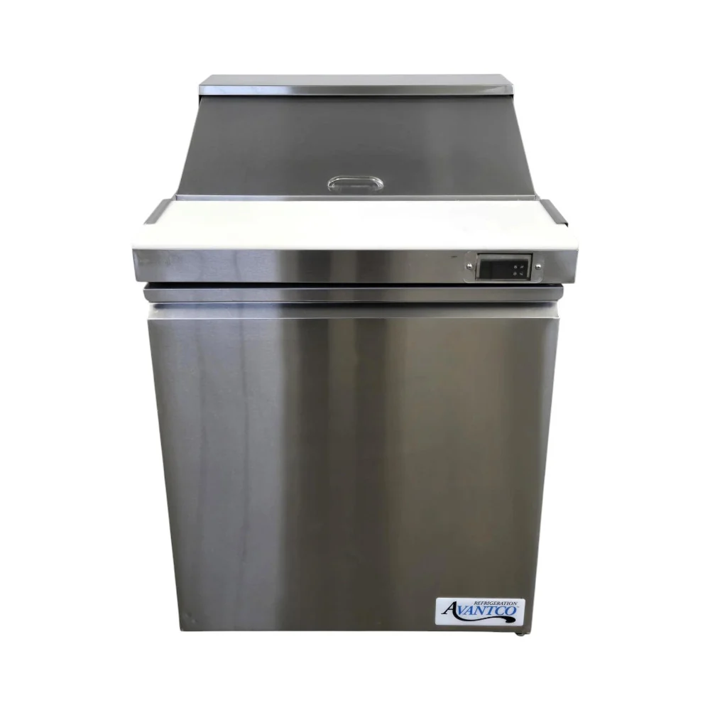 Restored Like New Avantco ASSU-29-HC Refrigerated Prep Table - 1 Solid Door - 29 Inch