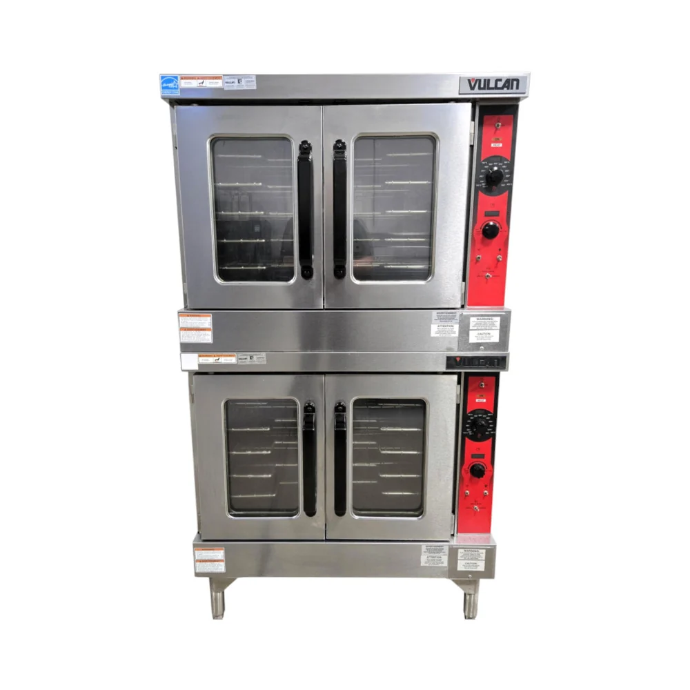 Restored Like New Vulcan VC5ED Double Deck Electric Convection Ovens