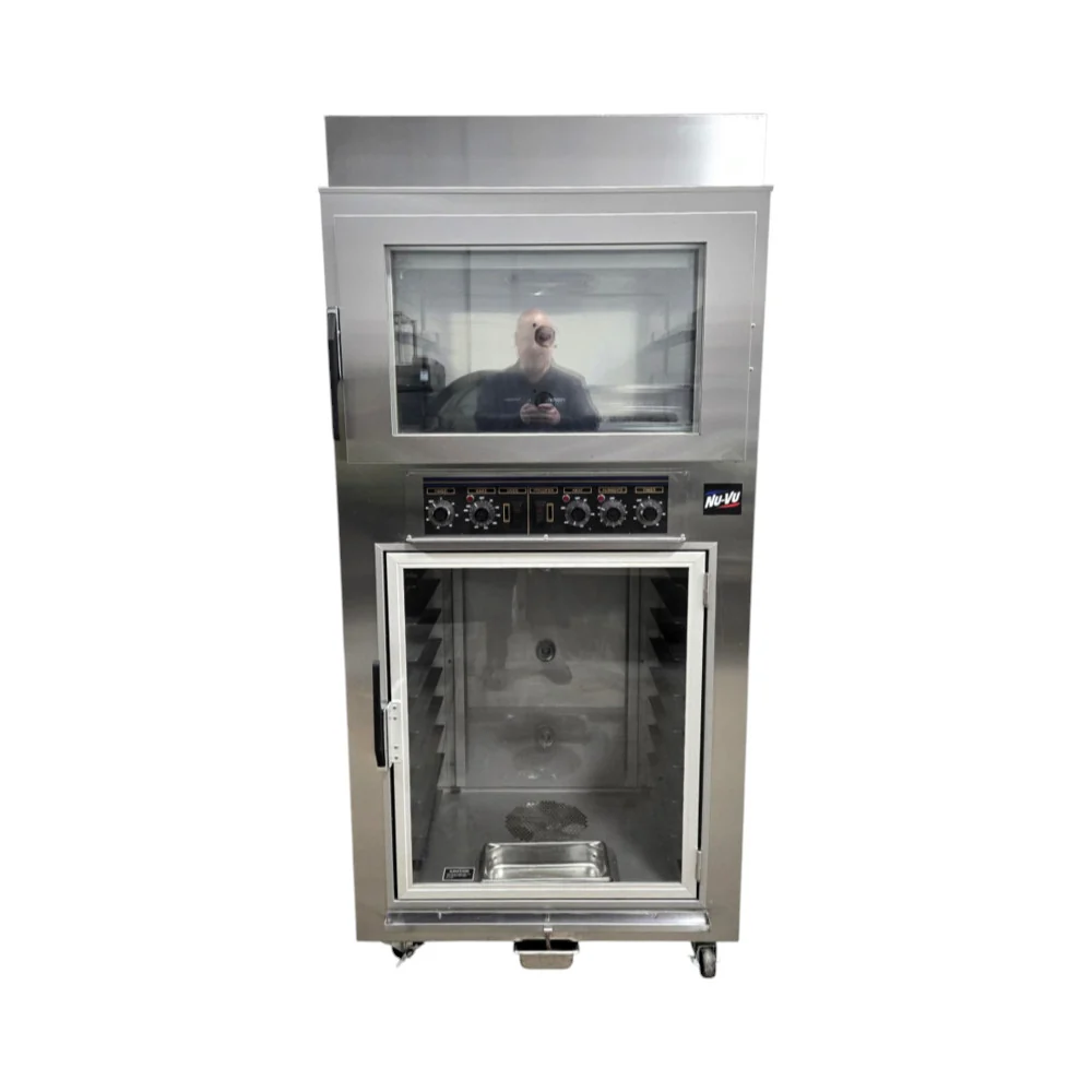 Restored Like New Nu-Vu QB-3/9 Double Deck Electric Oven and Proofer Combo
