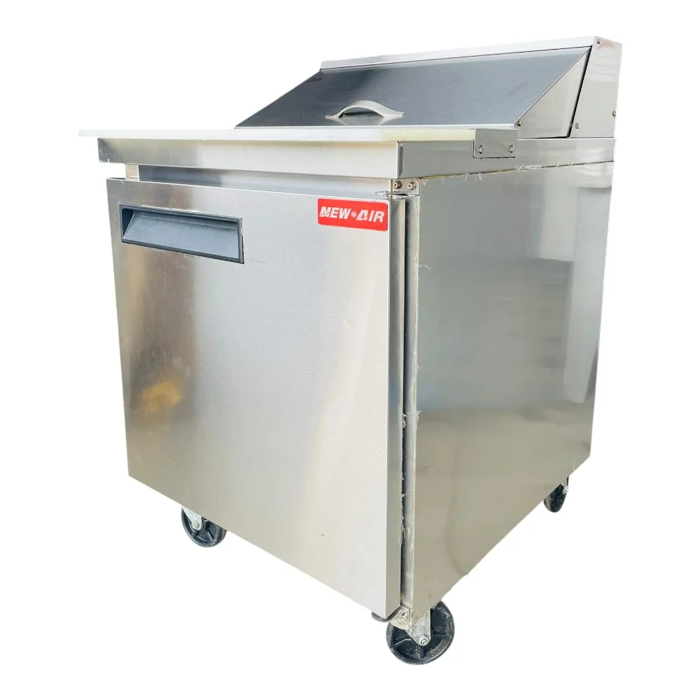 Restored Like New New Air - NPT-029-MSA - Refrigerated Prep Table - 1 Solid Door - 29 Inch
