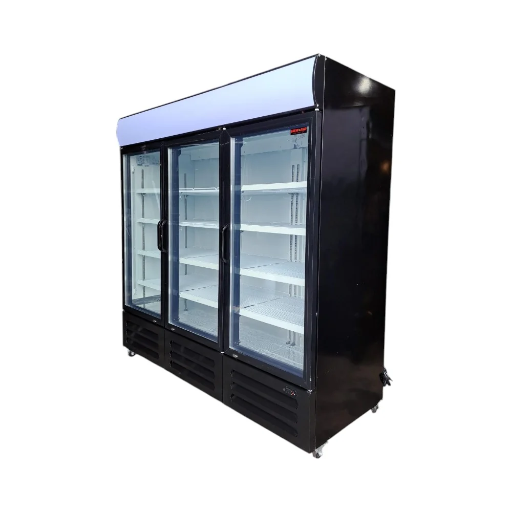 Restored Like New New Air NGR-182-H Refrigerator - Triple Glass Door - 79''