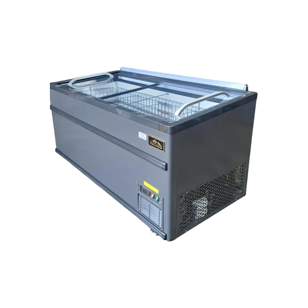 Restored Like New Sub-Equip JF-76 Combined Supermarket Jumbo Glass Door Freezer - 75.5''