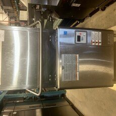 Used 2 Door-Type Dishwasher with Built-In Booster Heater Hobart Stero SD3