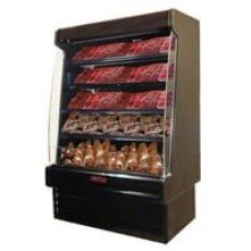 72" W x 34.5" D x 78.5" H Howard McCray Open Air Grab N Go Display Packaged Meat