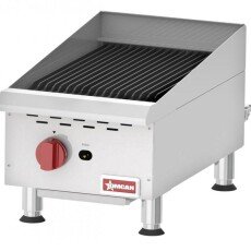 15" Countertop Gas Stainless Steel 1 Burner Broiler Cooktop 43736