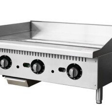 48" Griddle Thermostat Control Stainless Steel Commercial Countertop 47373