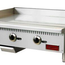 36" Griddle Manual Control Stainless Steel Commercial Countertop Omcan 47375