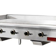 60" Griddle Manual Control Stainless Steel Commercial Countertop Omcan 47366