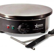 Round Crepe Electric Griddle 14" Commercial Countertop 39579